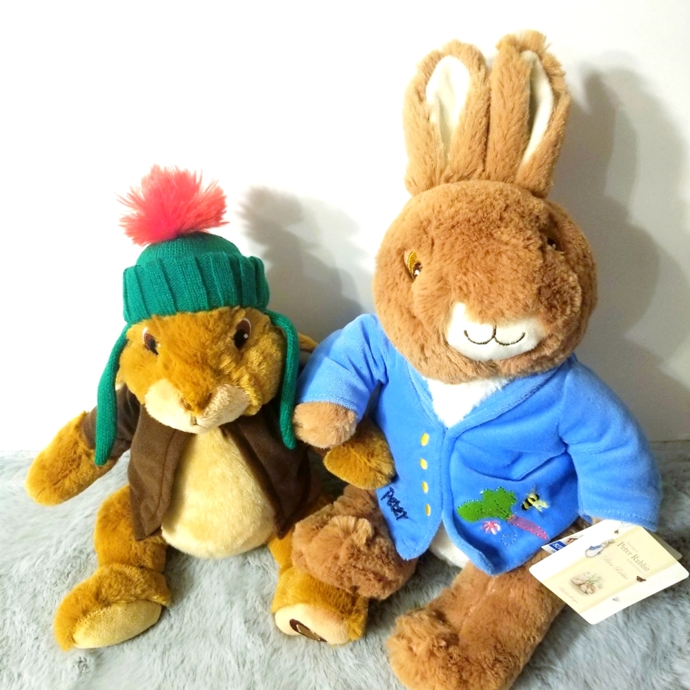 Peter Rabbit Benjamin Bunny Plush Toys